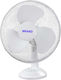 Brand 1132 Tabletop Fan 60W Fan Diameter 40cm White