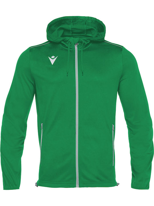 Macron Freyr Sweatshirt with Hood Green