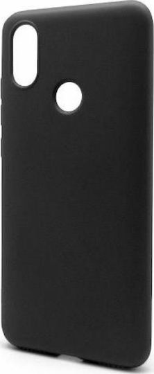 iNOS Liquid Back Cover Silicone Black (Redmi Note 6 Pro)