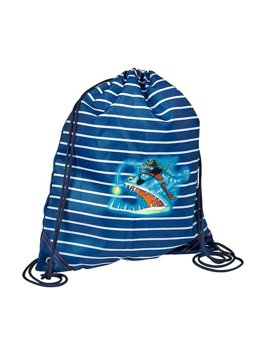 Die Spiegelburg Capt'n Sharky Tiefsee Kids Bag Pouch Bag Blue 31cmx34cmcm