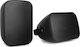 Power Dynamics BD65 Wand-Installationslautsprecher mit Bluetooth Paar 20x28.5x19.5cm Schwarz
