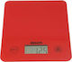 Dexam 17851182 Ψηφιακή Ζυγαριά Κουζίνας έως 5kg Red