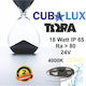 Cubalux Waterproof LED Strip Power Supply 24V with Natural White Light Length 5m and 96 LEDs per Meter SMD2835