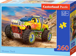 Puzzle pentru Copii Monster Truck pentru 8++ Ani 260buc Castorland