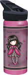 Santoro Kids Aluminium Water Bottle Pink 710ml