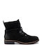 S.Oliver Suede Women's Ankle Boots Black