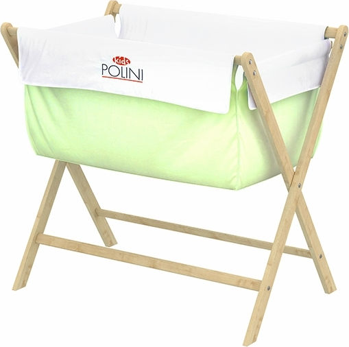 Polini Kids Λίκνο Baby Cradle Green Polini Kids Λίκνο Baby Cradle Green