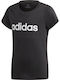 Kinder-T-Shirt Schwarz ESSENTIALS LINEAR