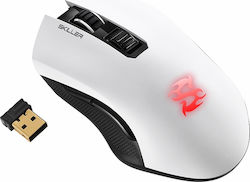 Sharkoon Skiller SGM3 Ασύρματο RGB Gaming Ποντίκι 6000 DPI Λευκό