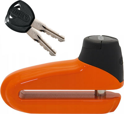 Abus 300 Κλειδαριά Δισκόφρενου Μοτοσυκλέτας με Διάμετρο Πείρου 10mm Πορτοκαλί Χρώμα