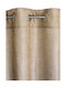 Mc Decor Κουρτίνα με Τρουκς 7904 Beige 140x260εκ.