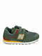 574 Classic Classic Kids Sneakers with Scratch Khaki