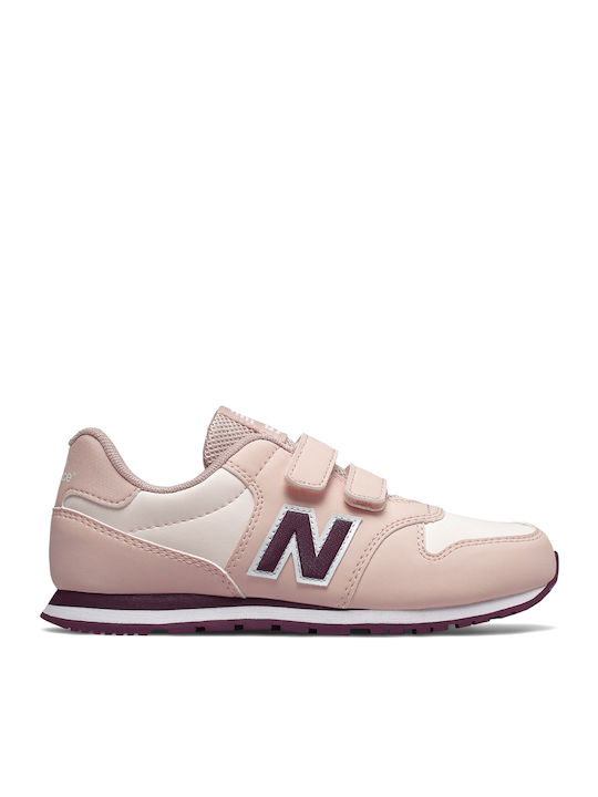 New Balance 500 Παιδικά Sneakers με Σκρατς Ροζ