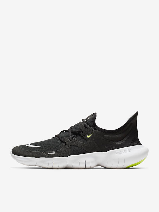 Nike Free Run 5.0 Γυναικεία Αθλητικά Παπούτσια Running Black / White / Anthracite / Volt