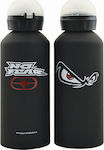 Gim Kids Aluminium Water Bottle No Fear Black 580ml /black