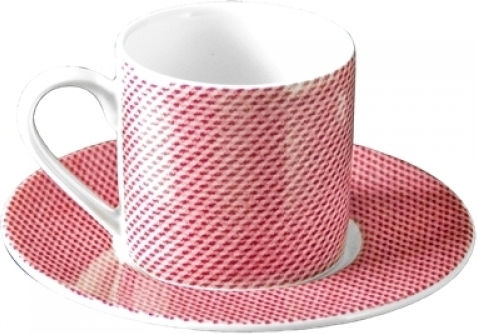 Van Kottler Set Tassen Kaffee Pink Porzellan Set Tassen Kaffee 6 Stück