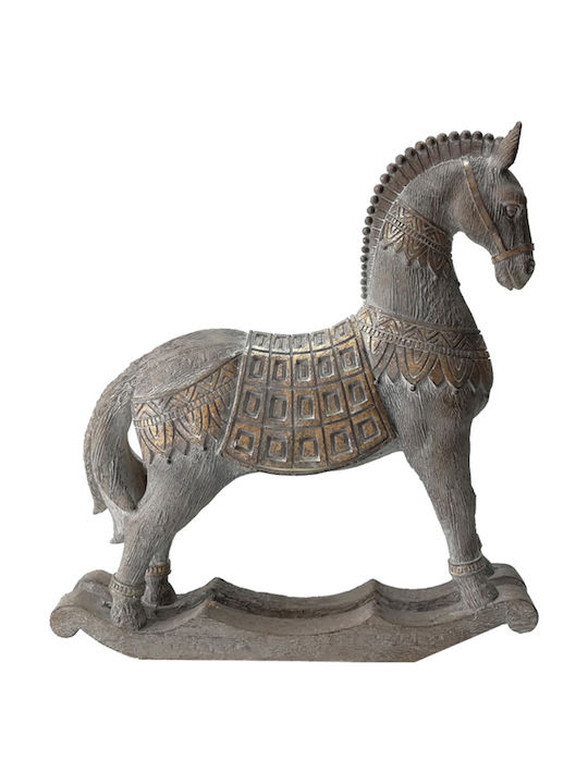 Fylliana Decorative Horse Polyresin 27x6.5x29cm 1pcs