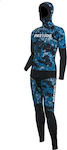 Pathos Ocean Wetsuit Internal Shaved with Chest Pad for Speargun Camouflage 5mm