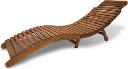 Liegestuhl Hölzernes Braun 182x54x63cm FDZN 4009-T Liegestuhl Hölzernes Braun 182x54x63cm FDZN 4009-T