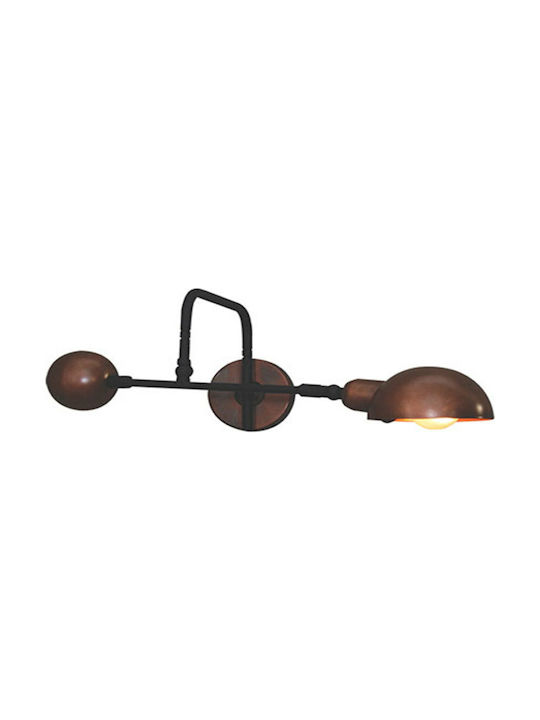 Home Lighting Oliver Lamp Wall Copper 115x23x8cm