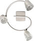 Home Lighting Riga Modern Leuchte Wand mit Fassung G9 Kupfer 32x32x32cm