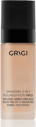 Grigi MakeUp Pro 24H 3 In 1 Foundation 30gr