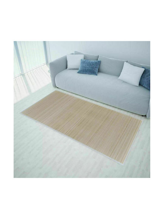 vidaXL Rug Rectangular Summer Beige