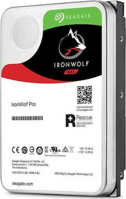 Seagate IronWolf Pro 8TB HDD Hard Drive 3.5" SATA III 7200rpm with 256MB Cache for NAS