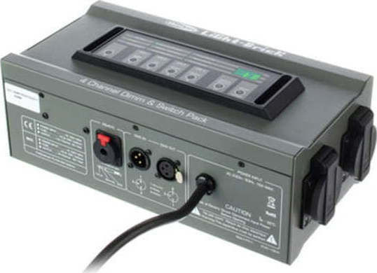 Showtec Lightbrick 4 Ch Dimm Pack DMX Dimmer DMX pentru Consolă de Iluminat