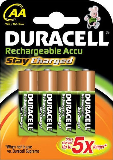 Duracell StayCharged Baterii Reîncărcabile AAA Ni-MH 750mAh 1.2V 4buc