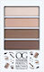 Outdoor Girl Eyebrow Makeup Palette in Brown Shade 4g