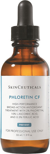 SkinCeuticals Phloretin CF Ενυδατικό & Αντιγηραντικό Serum Προσώπου με Βιταμίνη C & Υαλουρονικό Οξύ για Αποτοξίνωση & Λάμψη 30ml