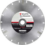 Wurth Diamond Disc Electroplated Marble Cutting Disc Construction Materials Hole Diameter 230mm 1pcs