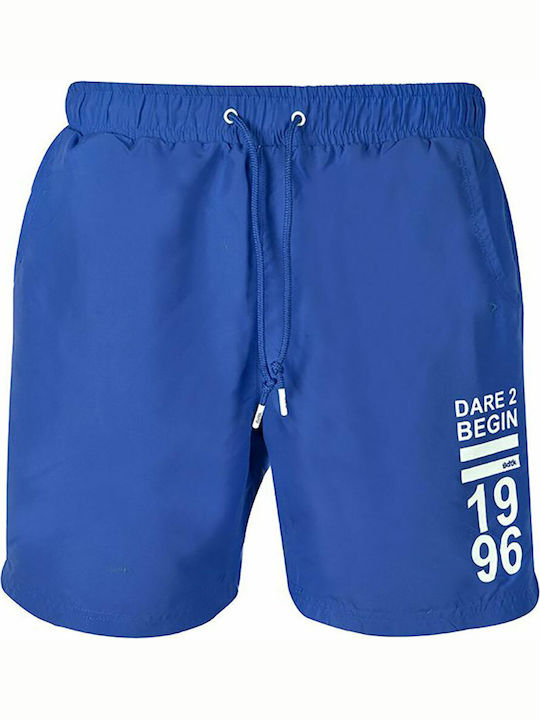 BodyTalk Men's Swimwear Bermuda Blue with Patterns