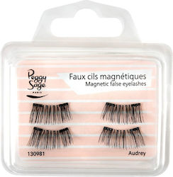 Peggy Sage Audrey Magnetic Black False Eyelashes 2 Pieces Peggy Sage Audrey Magnetic Black False Eyelashes 2 Pieces