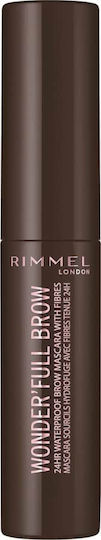 Rimmel Wonderfull 24 Hour Грим За Вежди Водоустойчива Спирала 003 Тъмен 4.5ml
