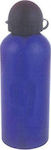 Kinder Trinkflasche Aluminium Blau 600ml