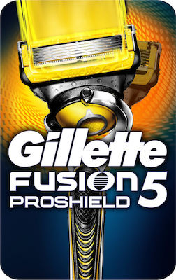 Gillette Fusion5 Proshield Ξυραφάκι με Ανταλλακτική Κεφαλή 5 Λεπίδων και Λιπαντική Ταινία