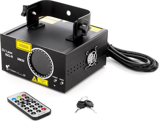 Stairville Laser Grinda DMX DJ 150 R MK III IR Roșu