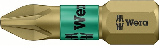 Wera Μύτη Κατσαβιδιού Αστέρι με Μέγεθος Pz2 Bitorsion PZ2 25mm