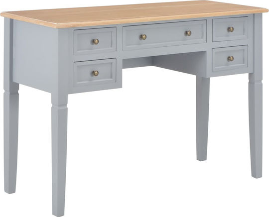 Schreibtisch Holz Gray 109.5x77.545x77.5cm
