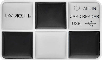 Lamtech Cititor de Carduri USB 2.0 pentru /S/D/ / /M/e/m/o/r/y/S/t/i/c/k/ / / /