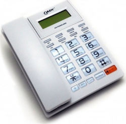 CASK KX-T0155LMID Електрически телефон Офис Бял