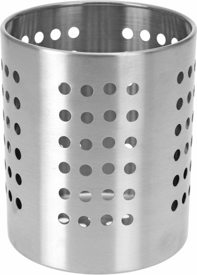 Excellent Houseware Besteckabtropfer Inox Silber 11,8x11,8x13,1 cm