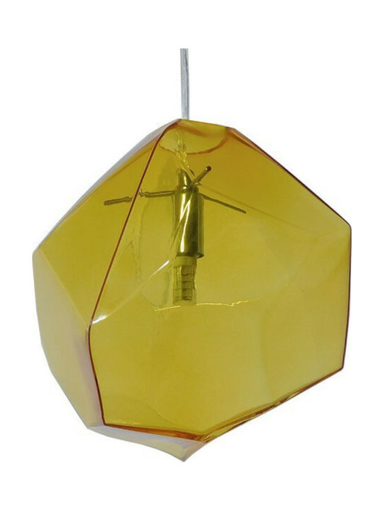 GloboStar Rina Pendant Light Suspension for Socket G9 Transparent