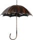GloboStar Umbrella Hängelampe Federung für 5 Lampen E27 Schwarz