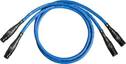 Cardas Clear Sky Cable XLR Male to XLR Female Blue 1m