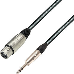 Prostage XLR female - 6.3mm male BFTS