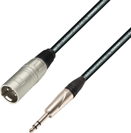 Prostage XLR male to 6.3mm male 2m Cable (BMTS-02)