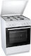 Gorenje Κουζίνα Υγραερίου 72lt με Εστίες Υγραερίου Π60εκ. Λευκή